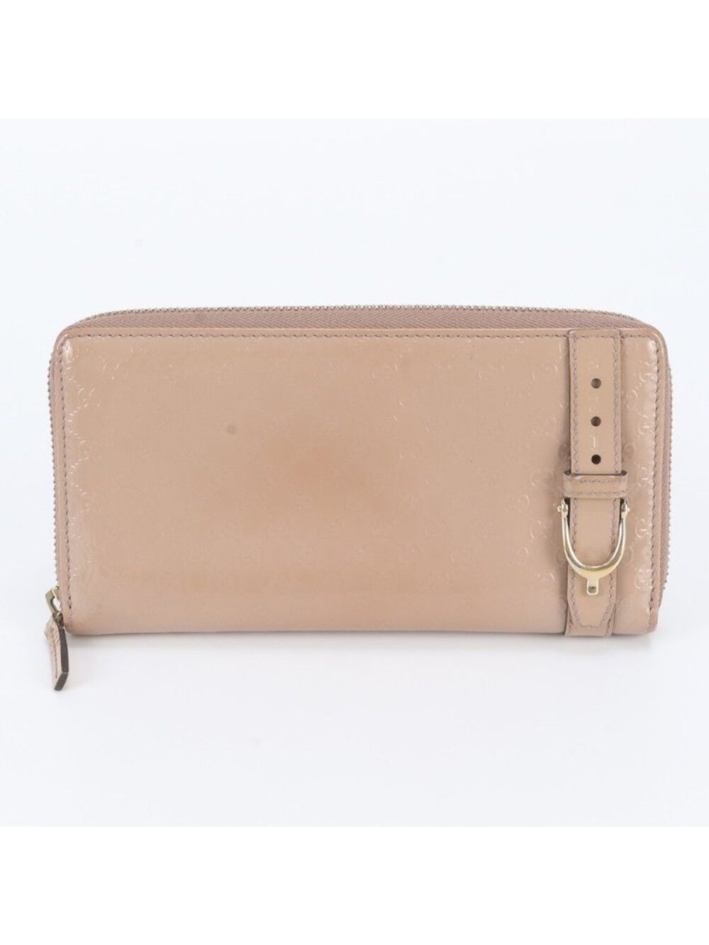 Gucci Micro GG Nice Leather Wallet Zip Around